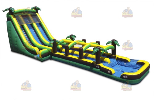 Jungle Super Slide with Slip N Splash